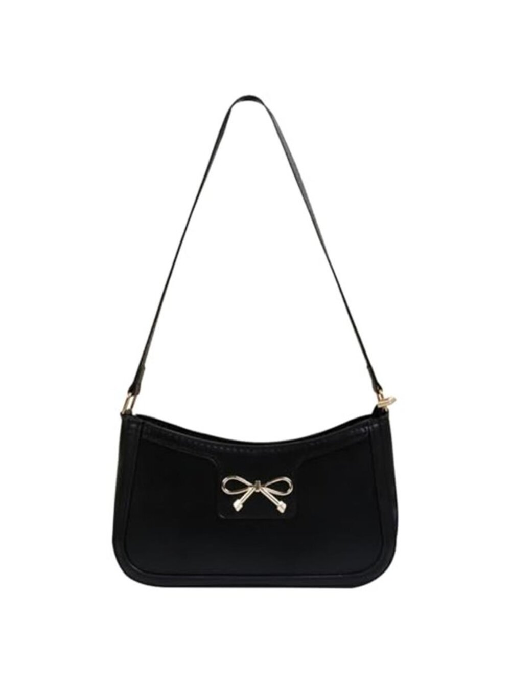 Women's Bow Shoulder Bag | Cute Hobo Purse Coquette Zipper Handbag Tote